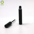 empty round aluminium black lip gloss container